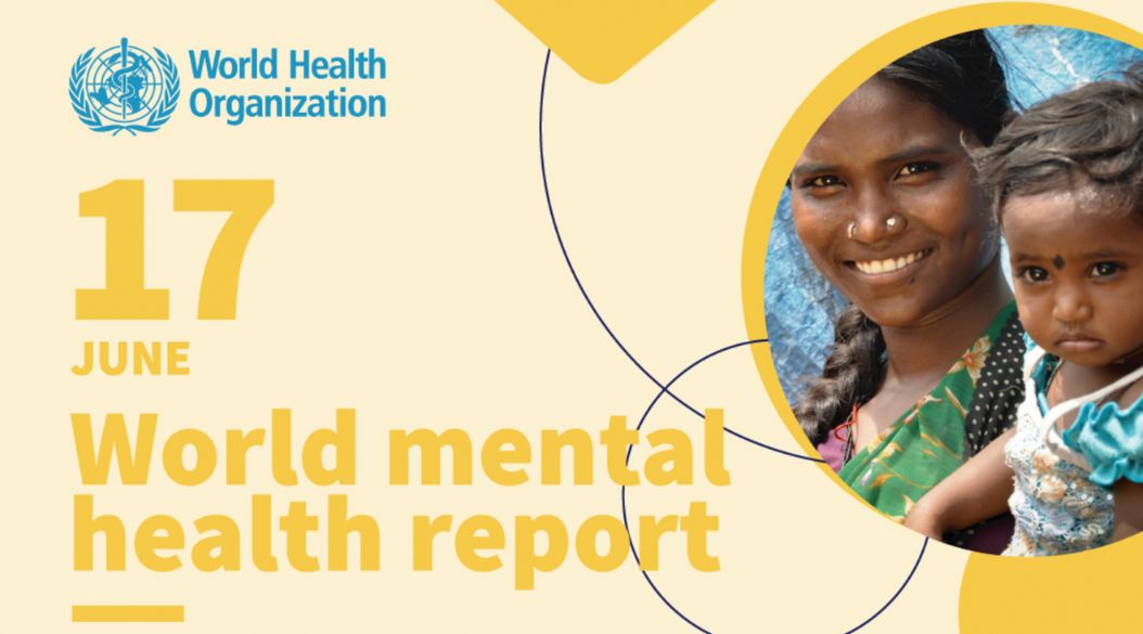OMS presentará informe mundial sobre la salud mental: Transformar la salud mental para todos 