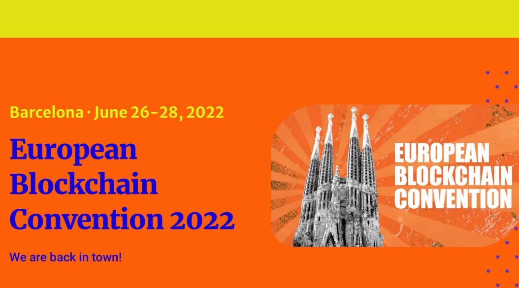 DiarioSalud cubrirá el evento blockchain más influyente de Europa: Convención Europea de Blockchain 2022 